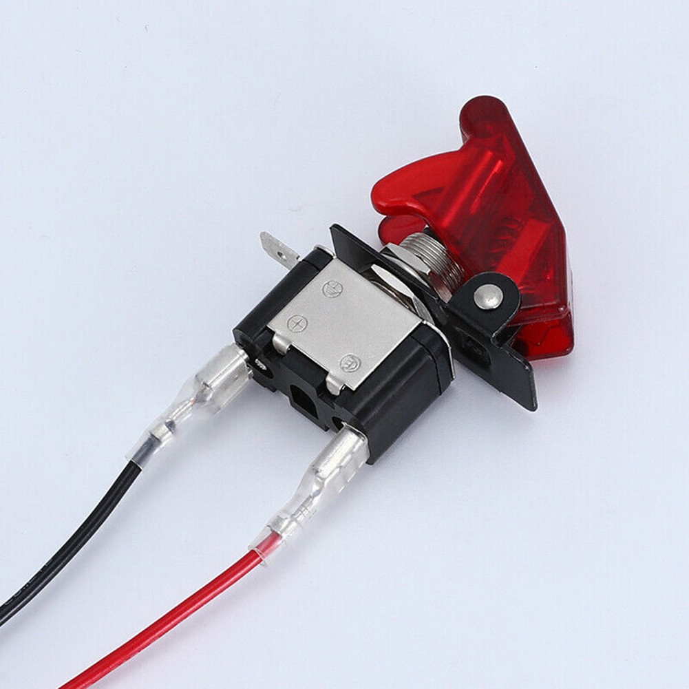 Toggle Switch ASW07D LED Lighted Cover 12V 20A for Vehicle Accessories - Picture 44 of 67