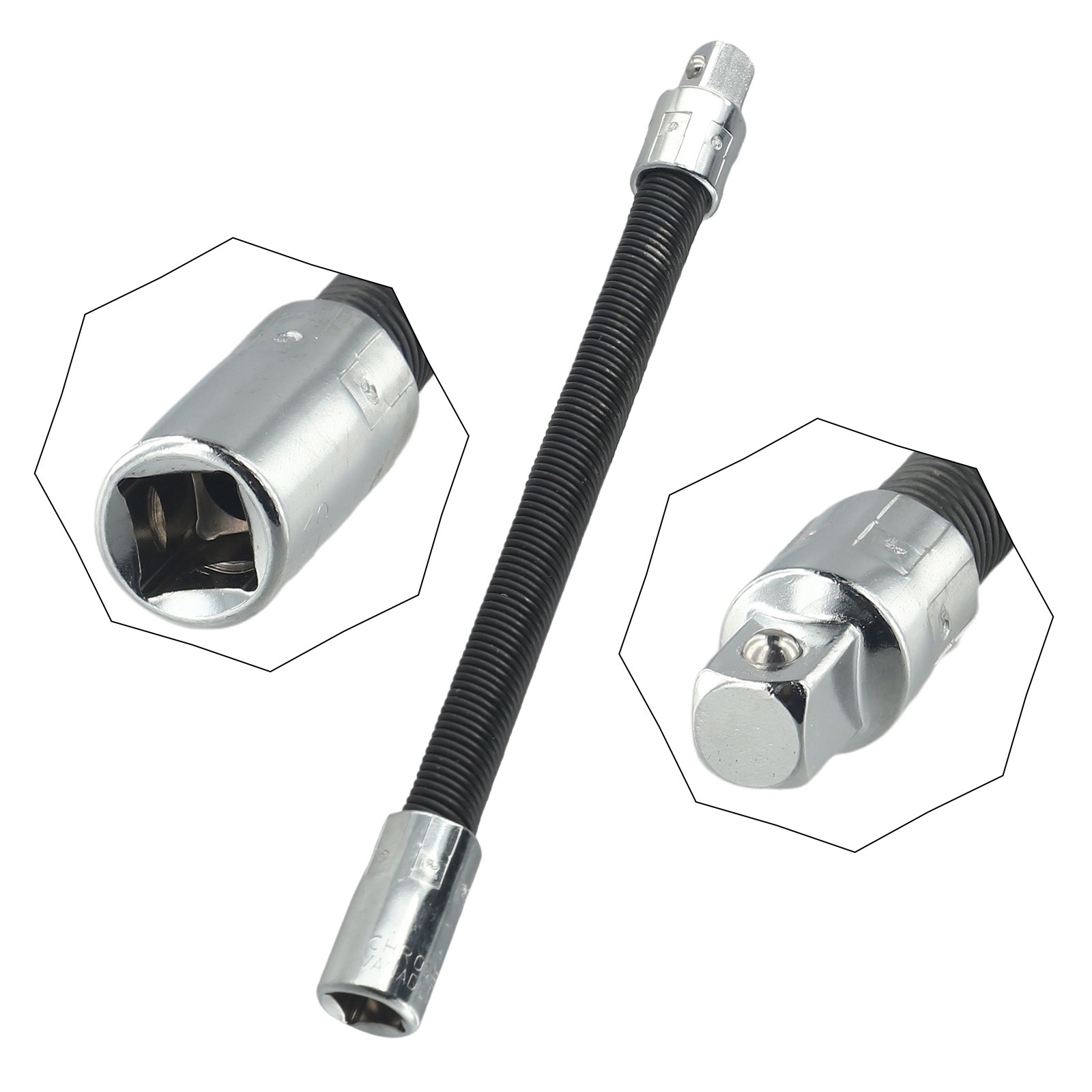 Extension Rod Ratchet Wrench Flexible Hand Tool?? Rotation High Quality - Picture 34 of 40