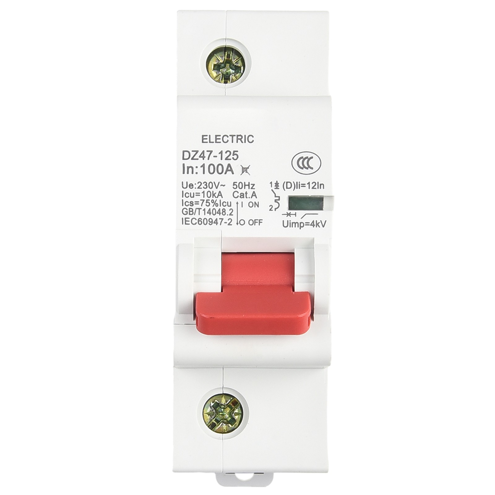 1P DC MCB 600V 100A 80A 125A Circuit Breaker Battery Main Switch FOR PV System - Picture 29 of 52