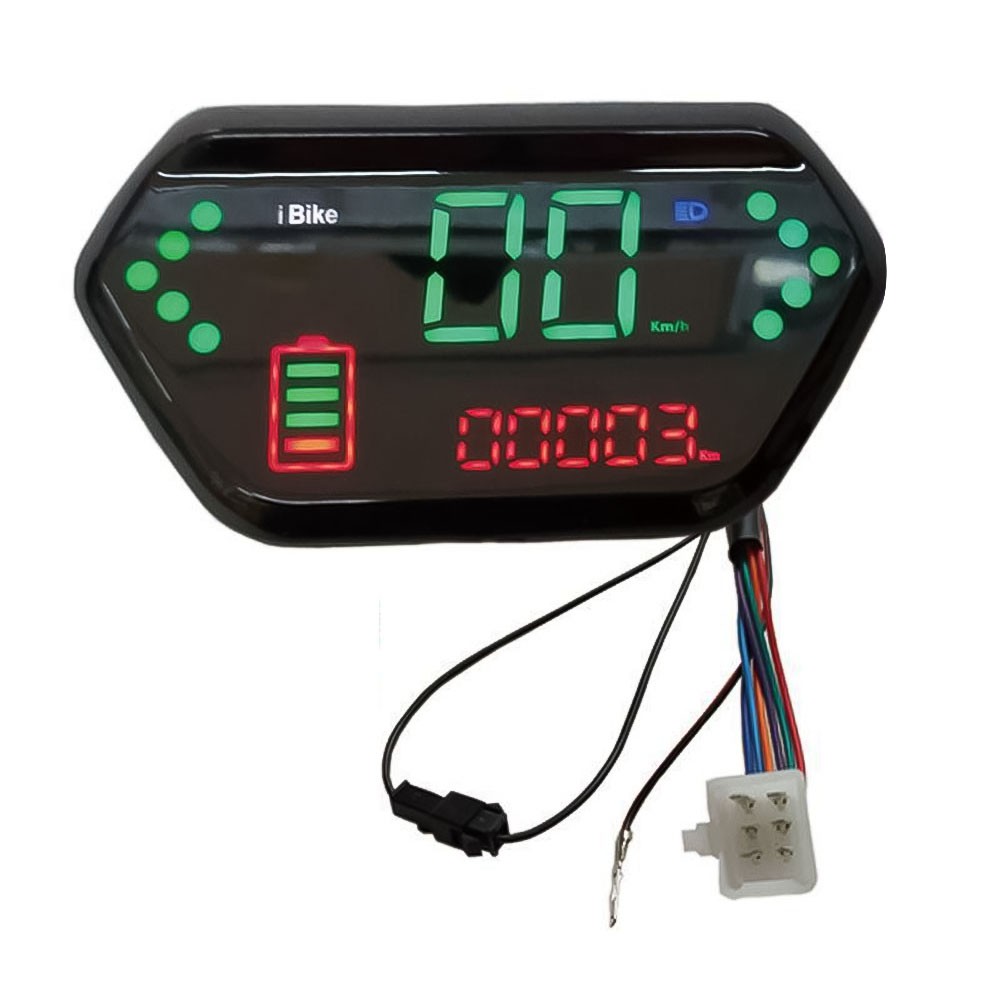LCD DISPLAY METER Control Panel for Electric Bike Scooter Motor Easy to ...