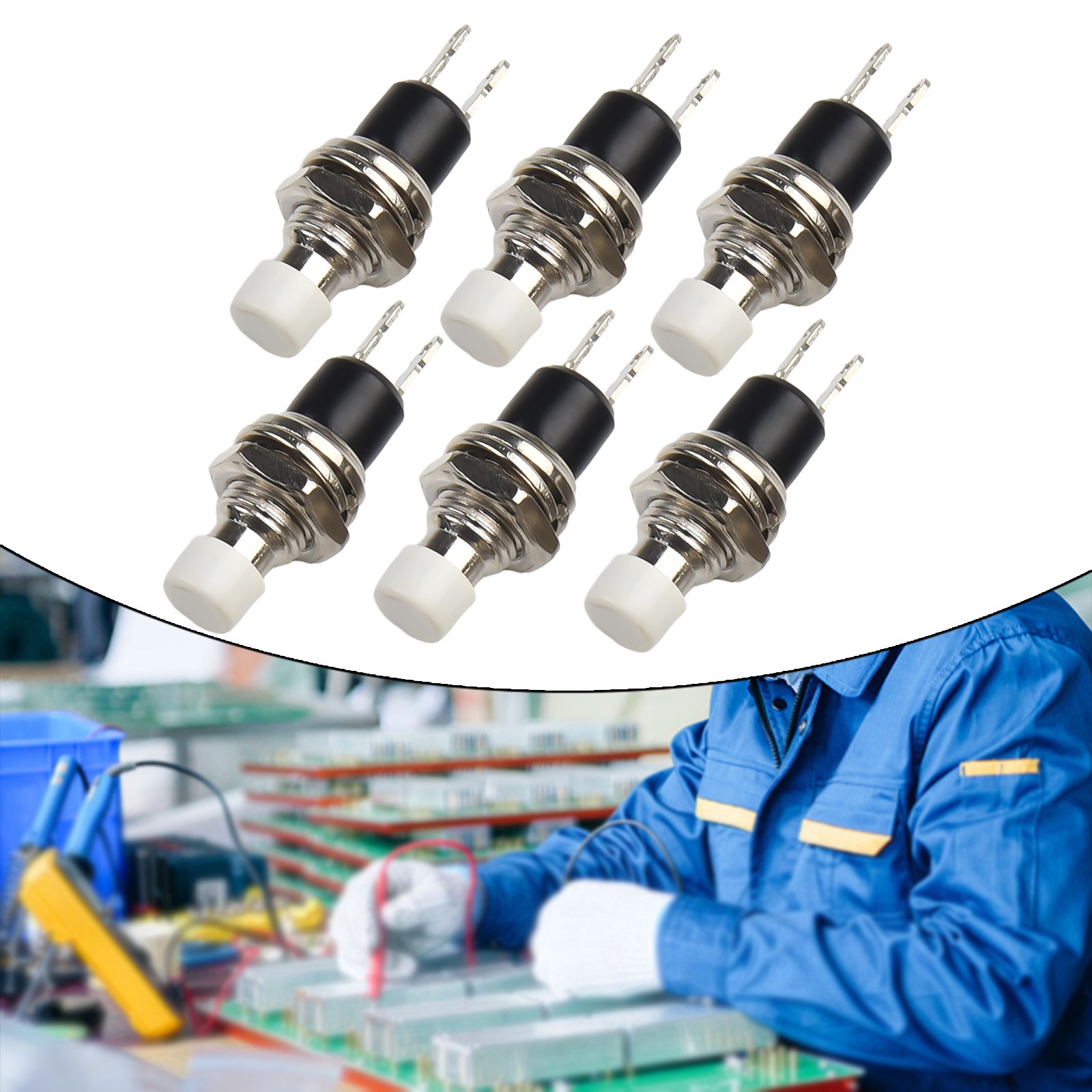 Upgrade Your Experience with the PBS110 Momentary Button Switch 6Pcs Set - Picture 56 of 61