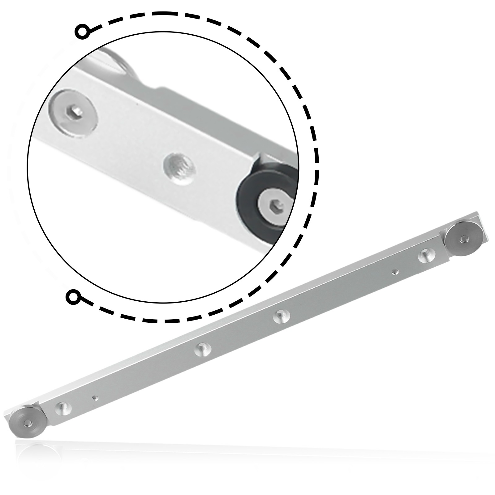 T Track T track Miter Bar Table Saw Miter Tool Aluminium Alloy Boutique Brand - Bild 57 von 65