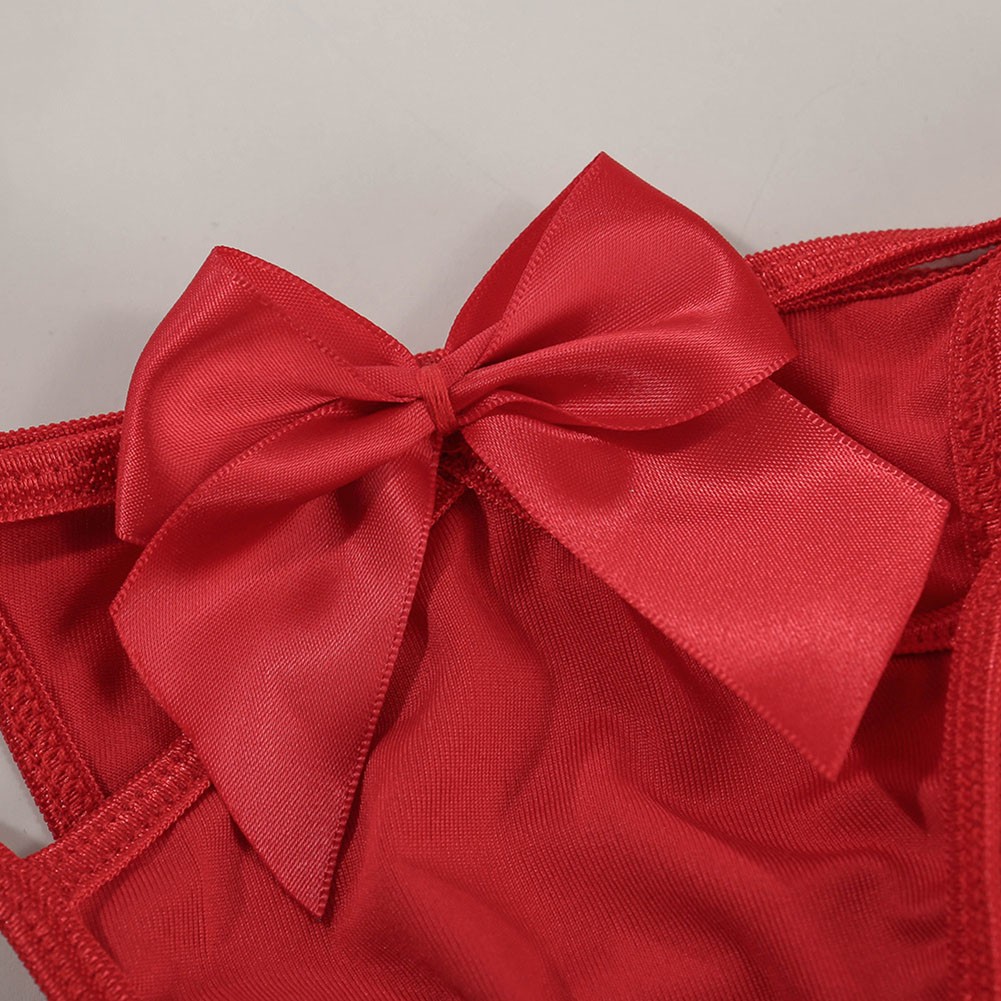 Dessous Von Frauen Einfarbig G-String-Sets Hohlkasse Leichter Strecher Stilvoll - Bild 19 von 31