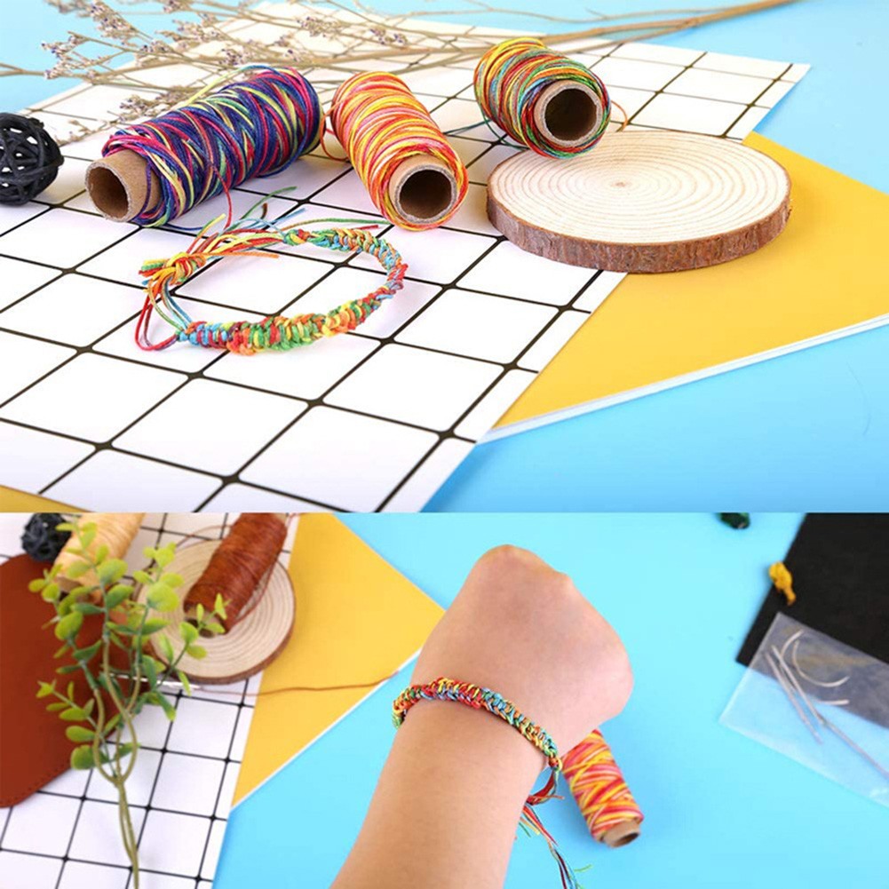 Scatena la tua creatività con filo per cucire a mano poliestere multicolore fat - Foto 28 di 28