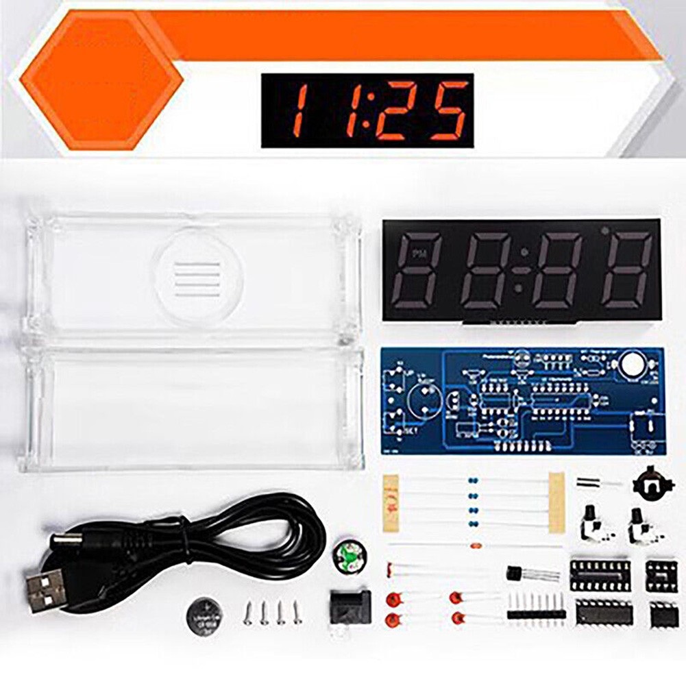 Manual Measurement Deviation DigitalTube Electronic Clock Diy Clock Kit - Afbeelding 17 van 17
