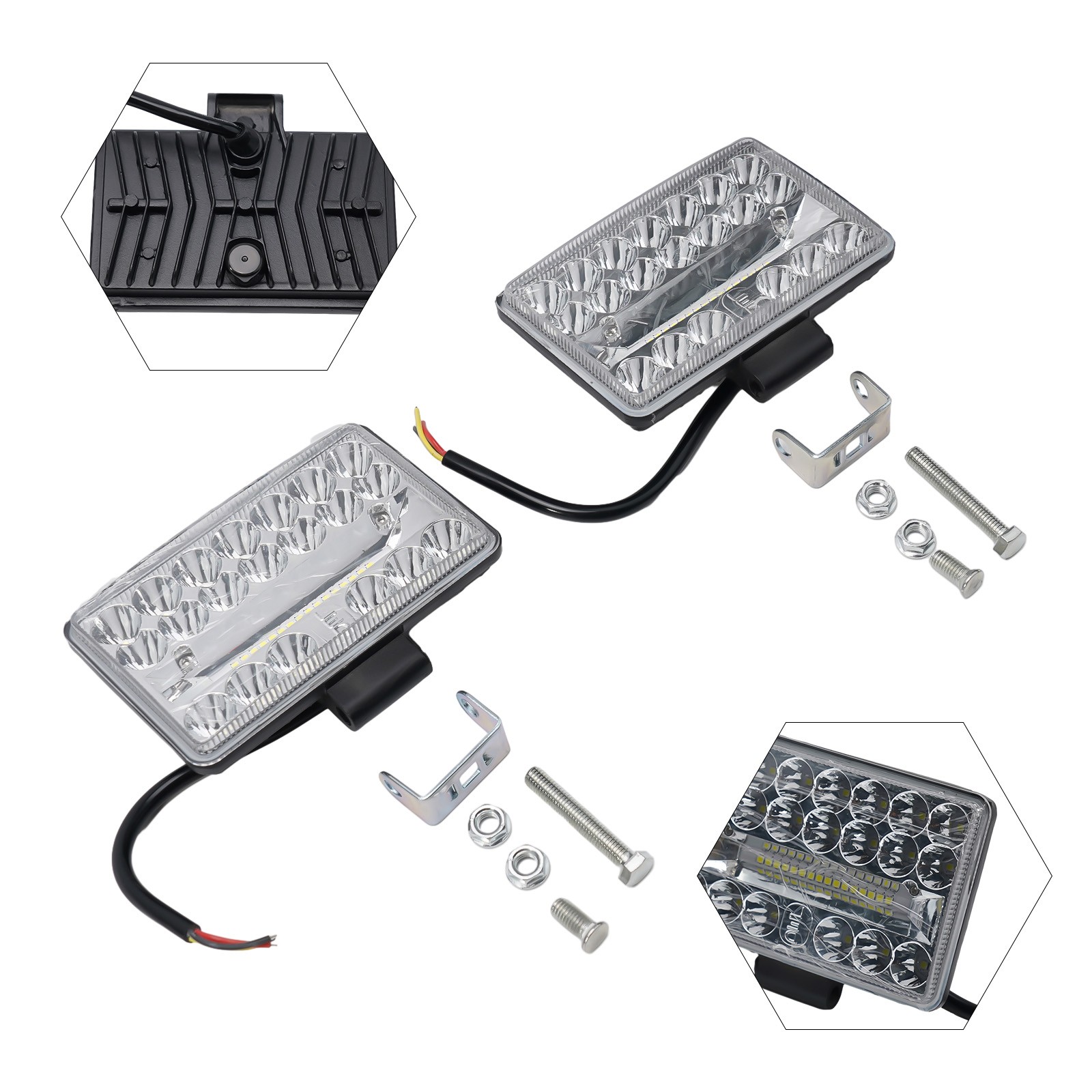 For Car For Motorcycle Car LED Lights Chrome 2Pcs Brand New High Quality - Picture 7 of 12