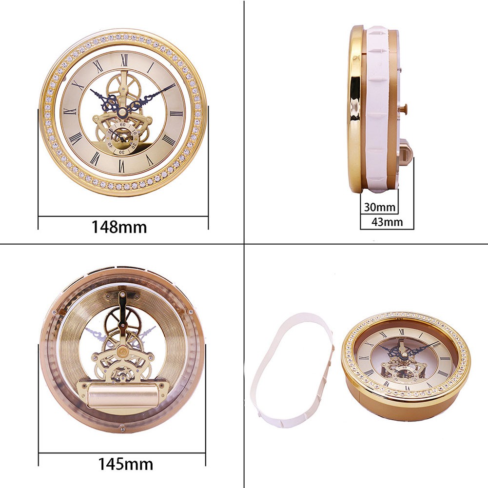Clock Insert Exquisite High Quality Metal Practical Quartz Replacement