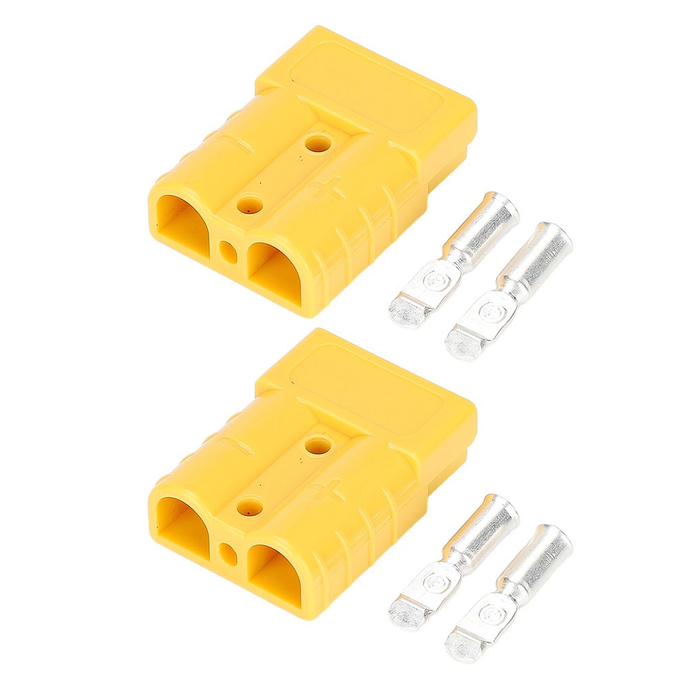 Heavy Duty 50AMP Forklift Battery Power Connector Industrial Strength Housing - Picture 31 of 47