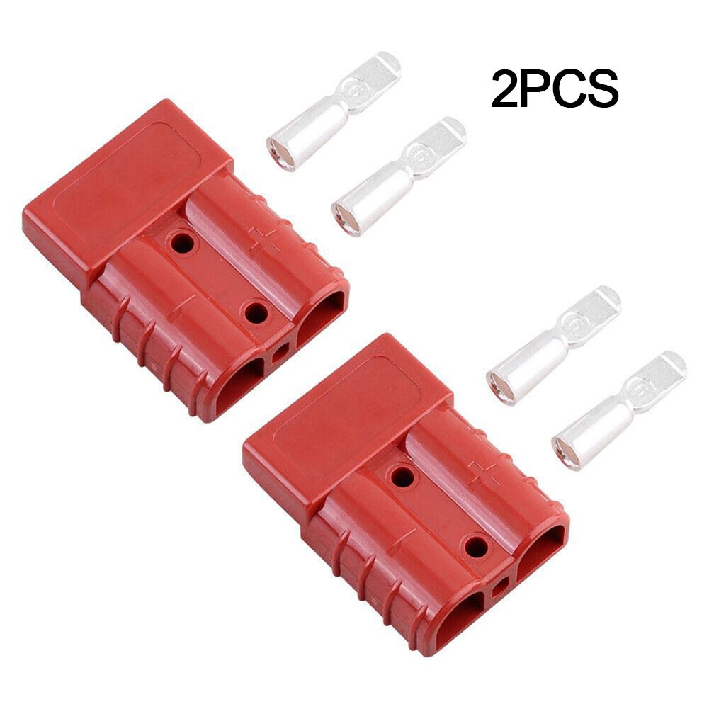 Heavy Duty 50AMP Forklift Battery Power Connector Industrial Strength Housing - Picture 22 of 47