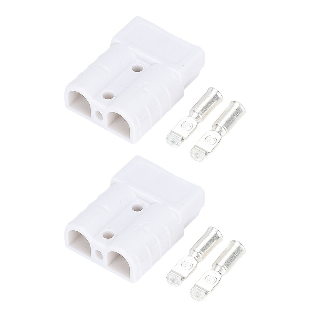 Heavy Duty 50AMP Forklift Battery Power Connector Industrial Strength Housing - Picture 46 of 47