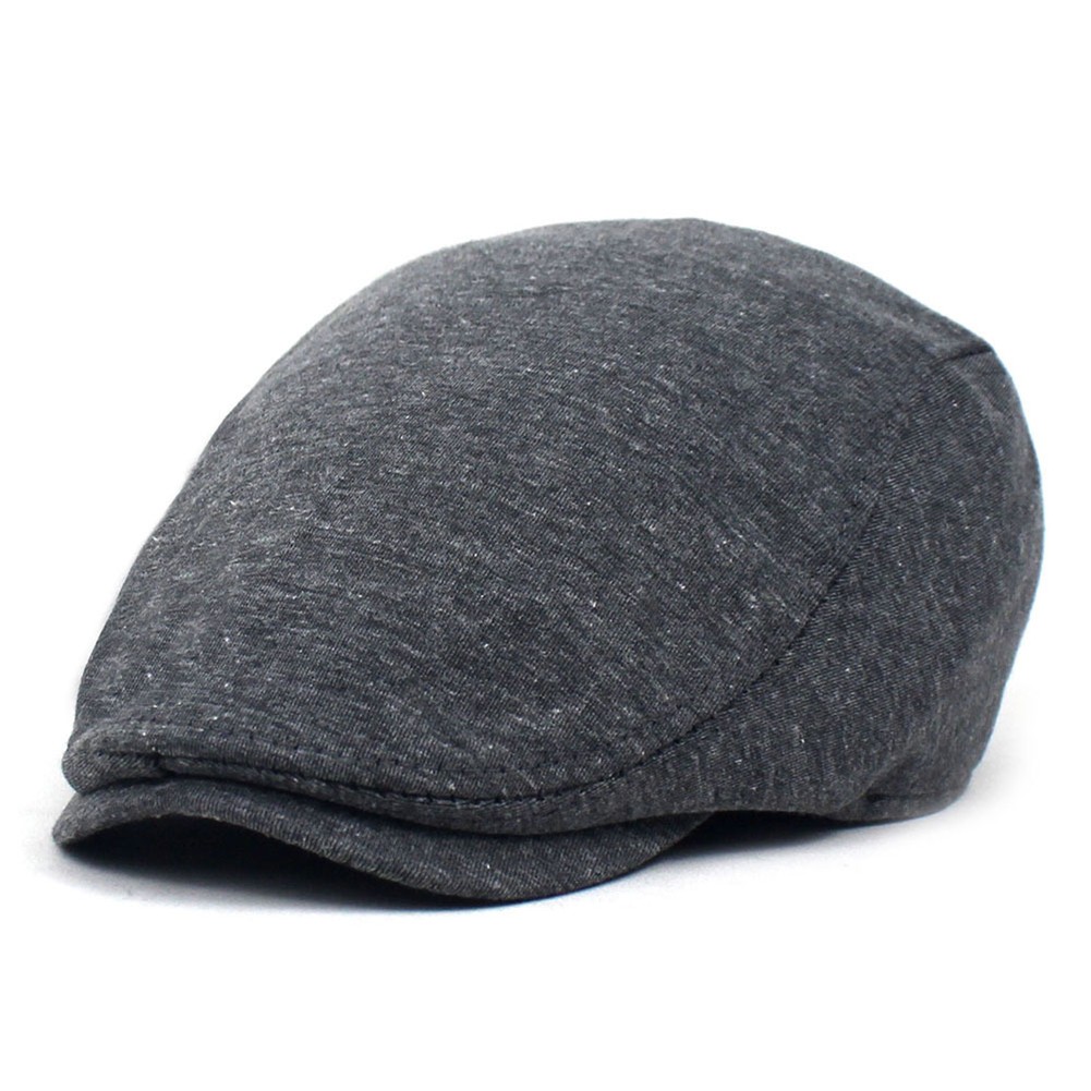 Chapeau élégant et solide casquette plate tweed vente en gros boulanger garçon Newsboy bér