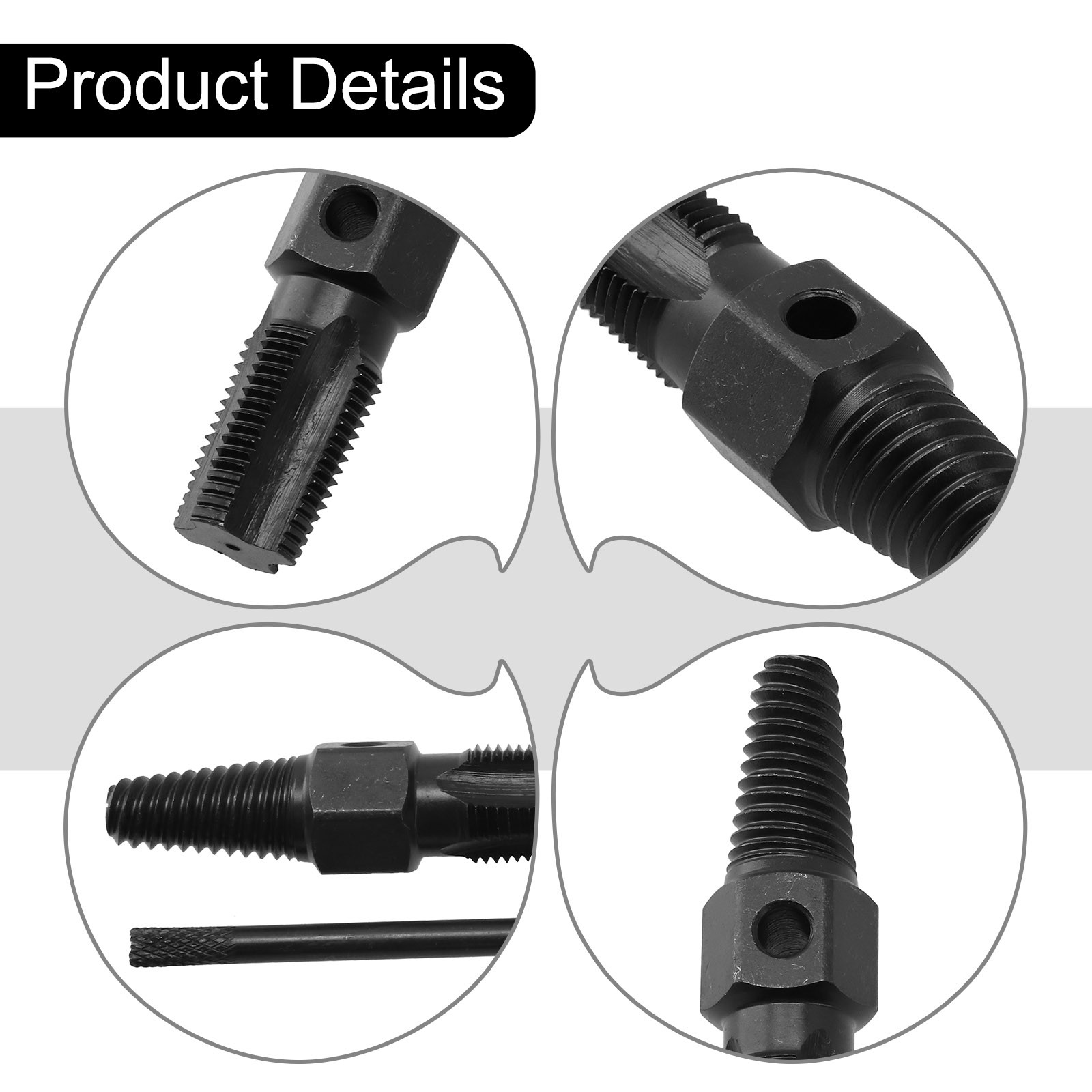 Power Tools Screw Extractor Set Damaged Bolt Remover Faucet Water Pipe