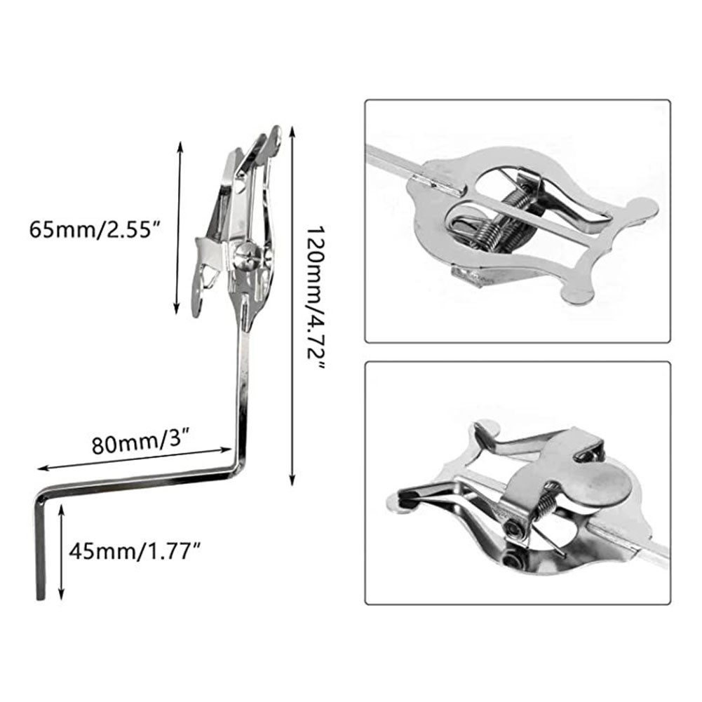 Soporte para partituras de lira de saxofón alto fácil de usar perfecto para actuaciones - Imagen 20 de 23