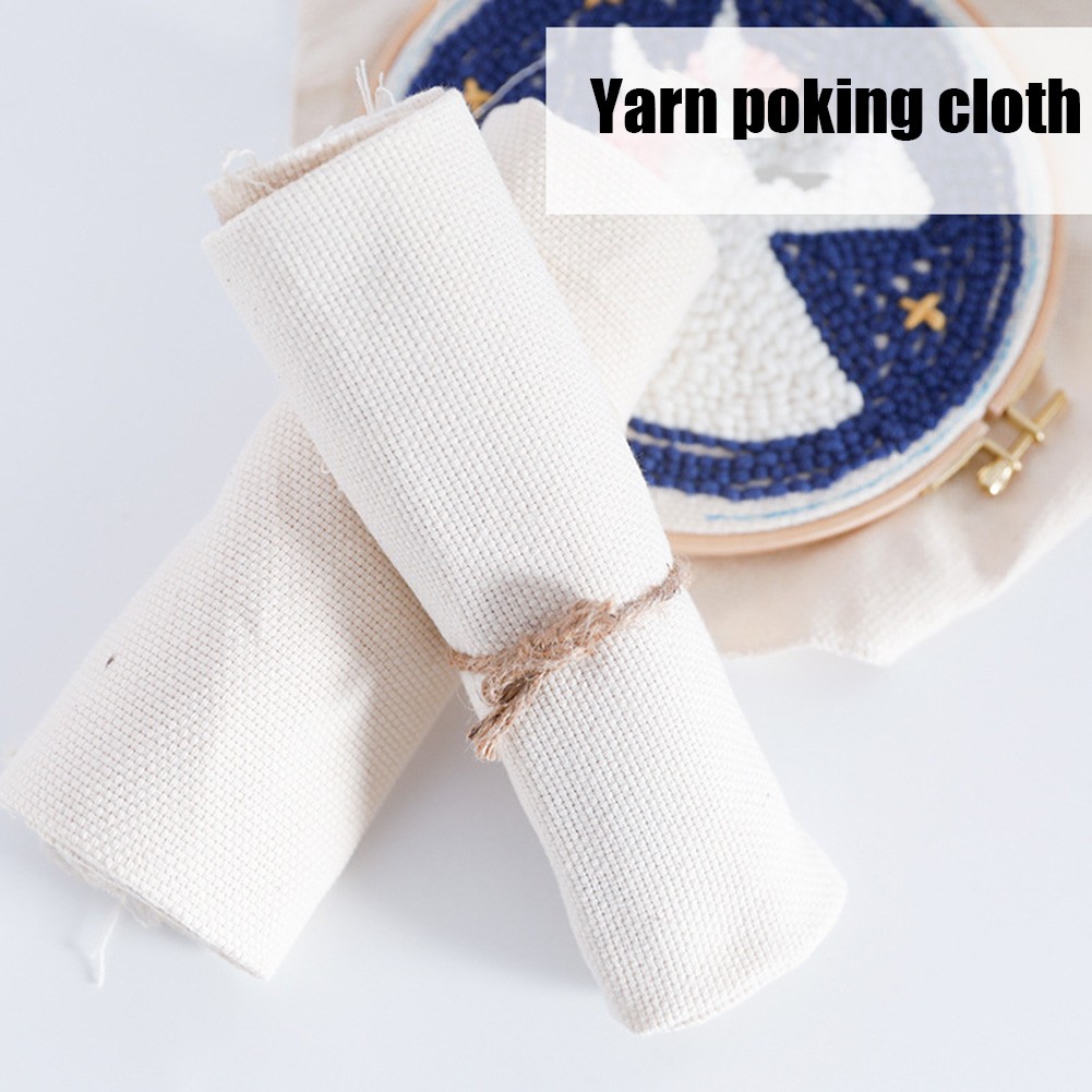 Premium Quality Monk Cloth Fabric for Punch Needle and Cross