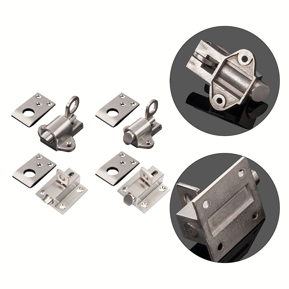 Spring Latch Door Installation Latchbolt Lightweight Portable Security - Picture 36 of 72