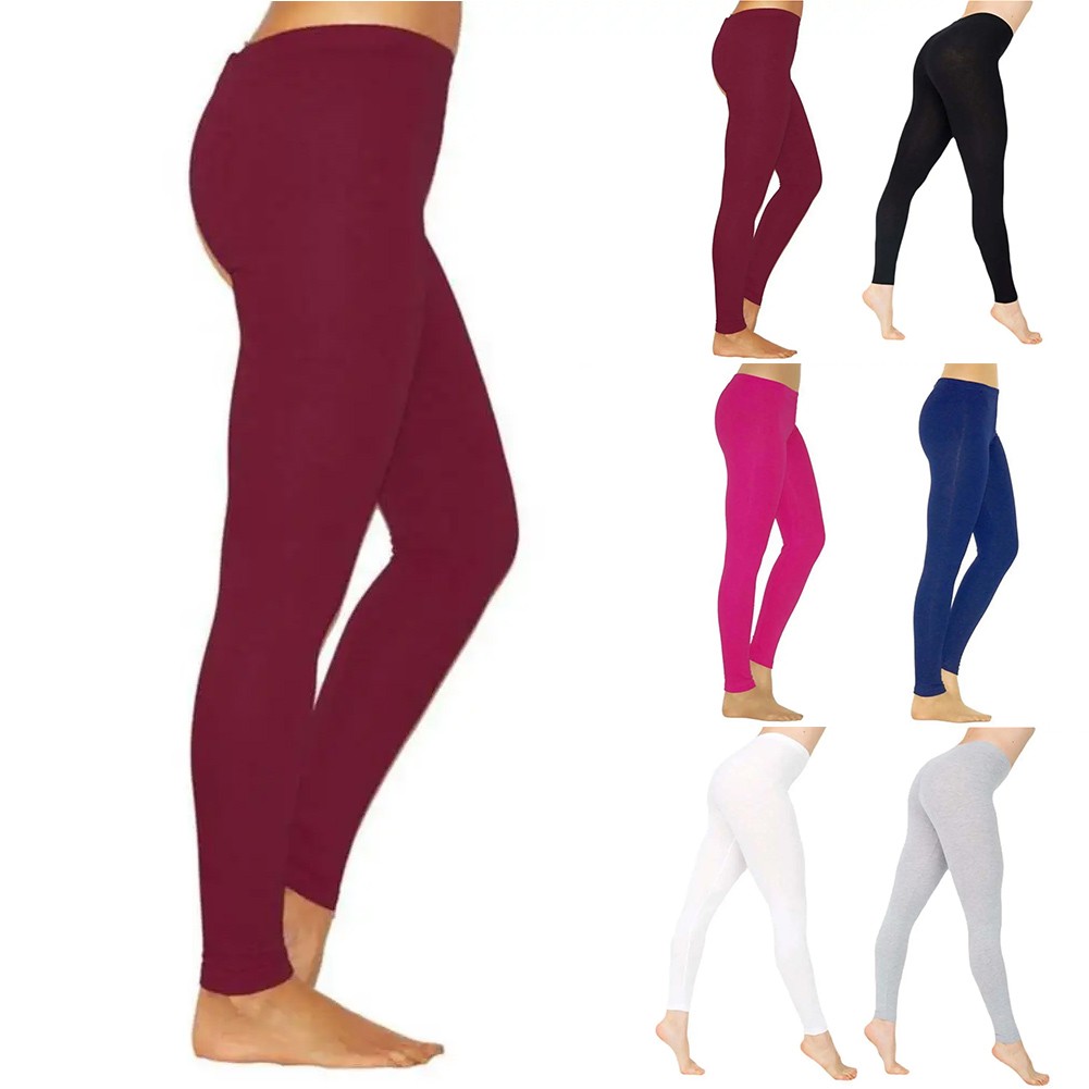 Dating Office Women Leggings Running Pants Elastic Elastic Waist Fashion