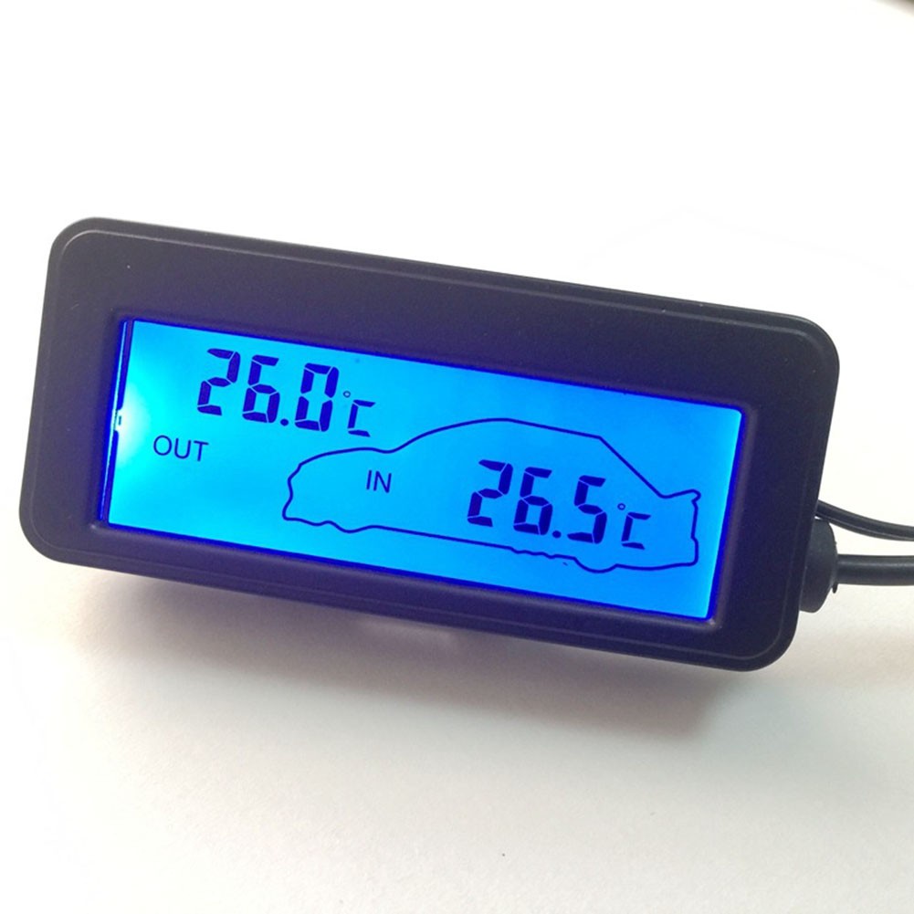 Außenthermometer Messgerät Autointern Auto -Thermometer Innentemperatur  Innen