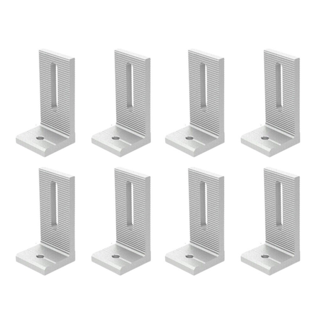 Reliable PV Connection Angle for Solar Installations Aluminum Alloy 48 Pack