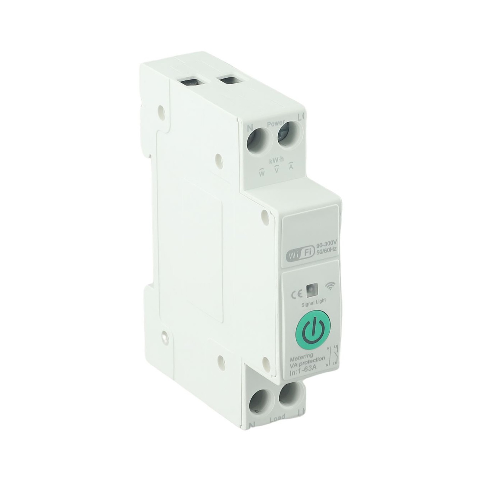 MCB Compatible Circuit Breaker with Energy Monitoring for Remote Access ...