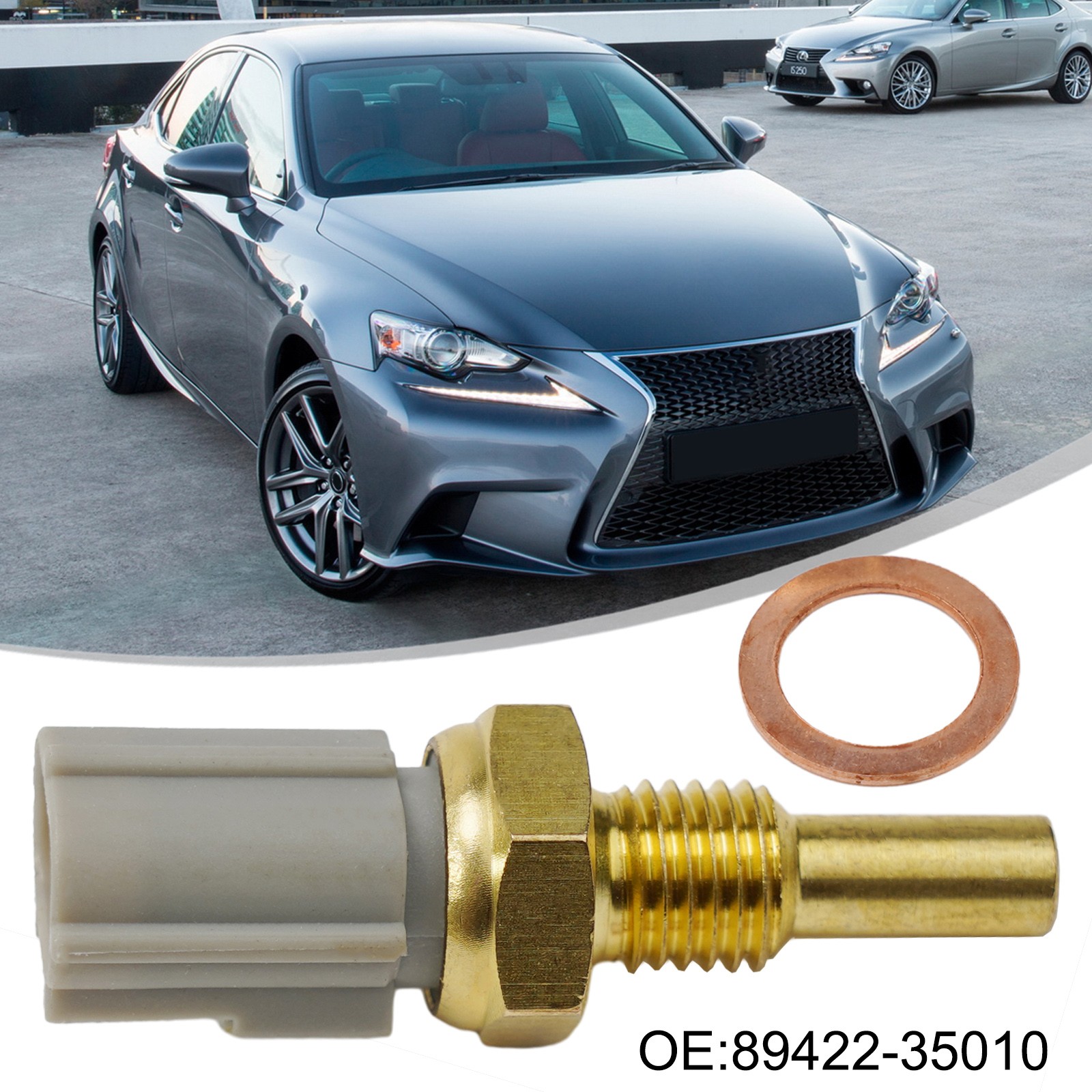 Langlebig Sensor Kühlmitteltemperatur 89422-35010 FAE33250 Für Ford Für Mazda - Picture 9 of 24