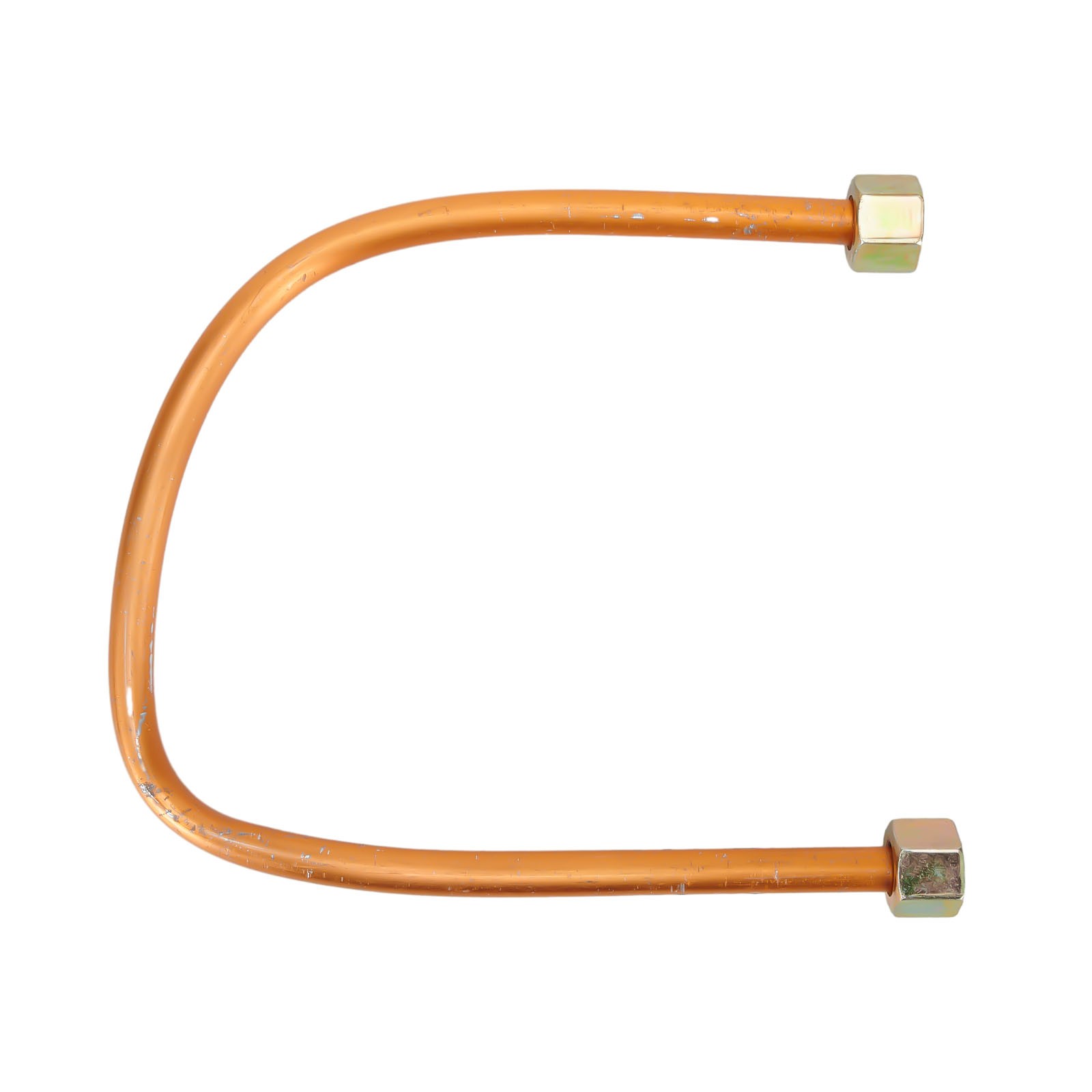 Tubo Di Scarico Per Compressore In Alluminio E Ottone - Lunghezza 550 Mm, Filettatura G3/8", Diametro 10 Mm
