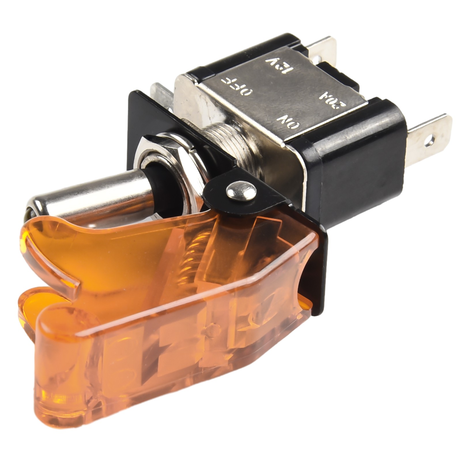 Toggle Switch ASW07D LED Lighted Cover 12V 20A for Vehicle Accessories - Picture 50 of 67