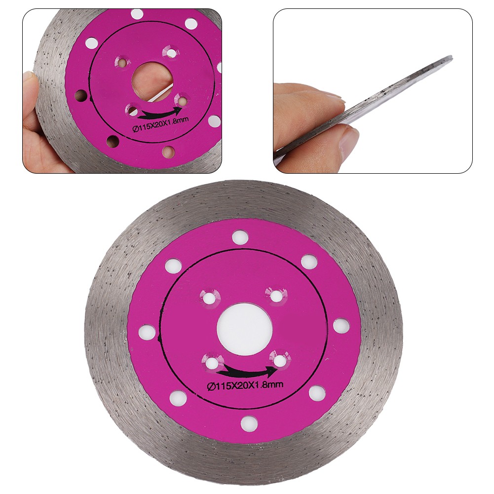 Cutting Disc Blade Chip-free Cut Diamond Porcelain Wet/dry Cutting 1 Pc - Picture 42 of 51