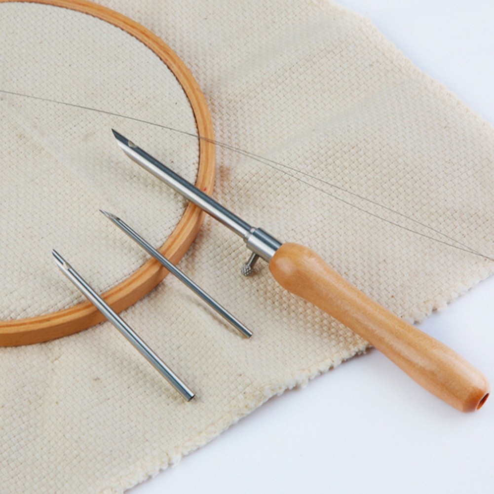 Upgrade Your Craftmanship with Adjustable Knitting Embroidery Pen and Threader