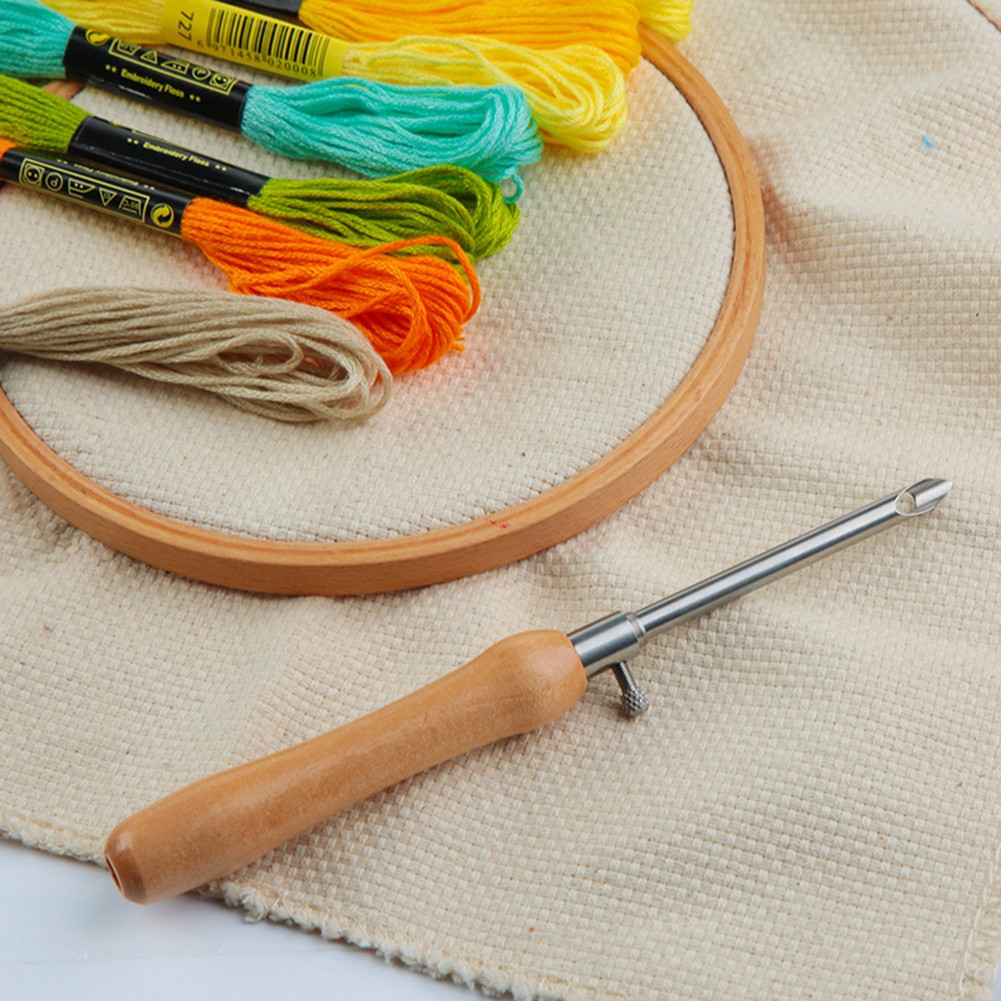 Upgrade Your Craftmanship with Adjustable Knitting Embroidery Pen and Threader