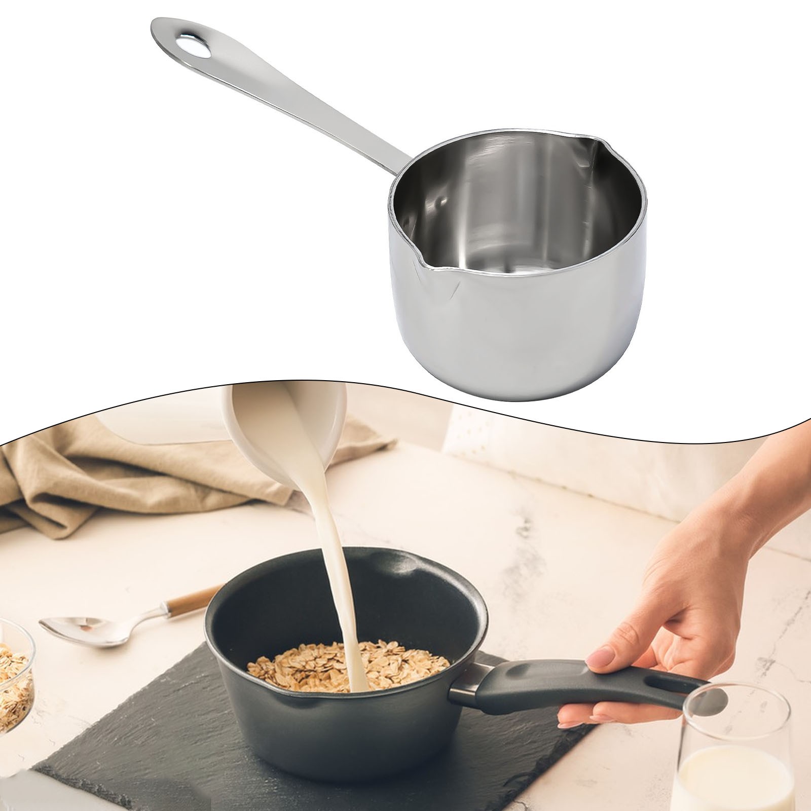 Heat Resistant Saucepan with Ergonomic Design Perfect for Your Cooking Needs