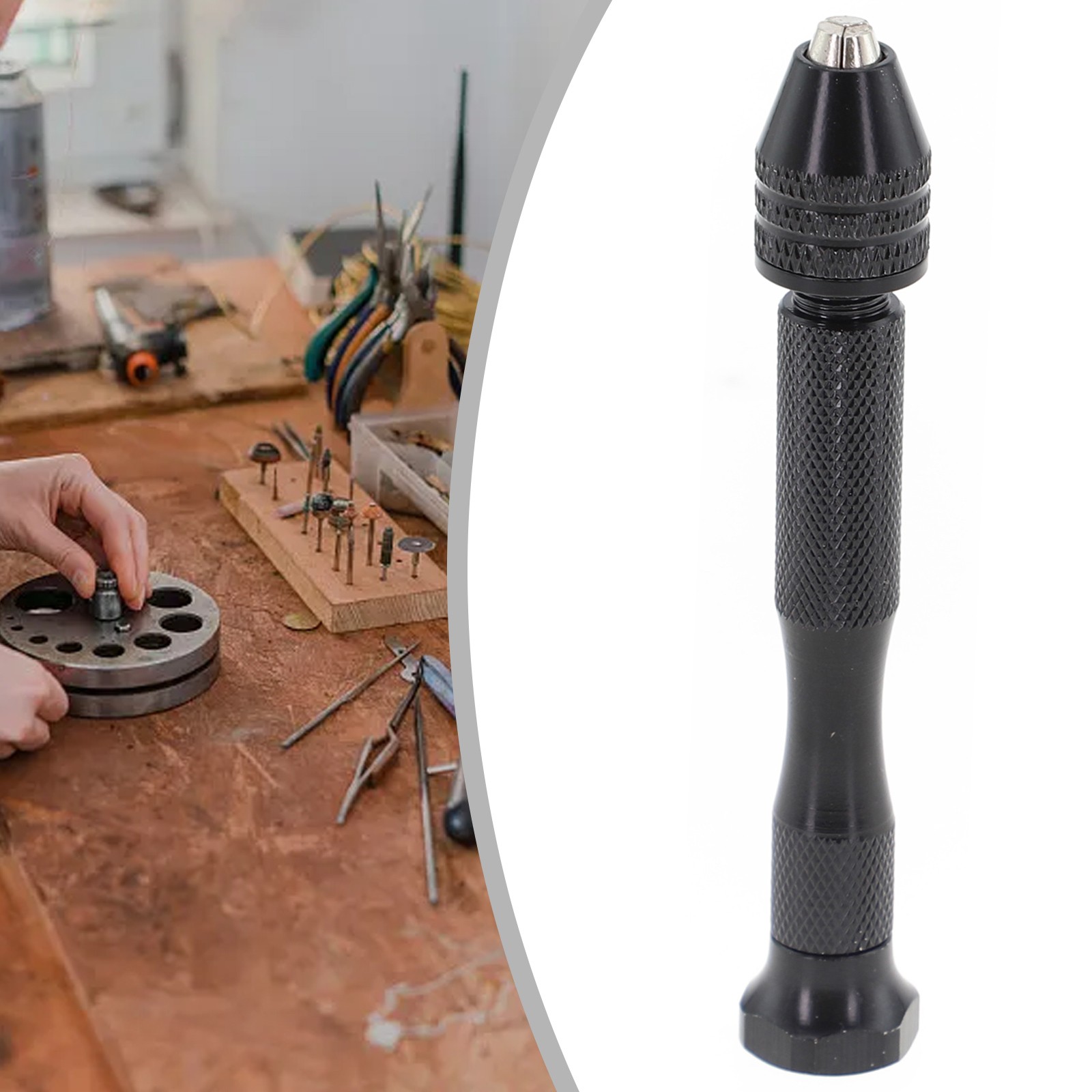 Small and Lightweight Hand Drill for Precision Drilling Tool (0 3 3 2mm) - Picture 28 of 48