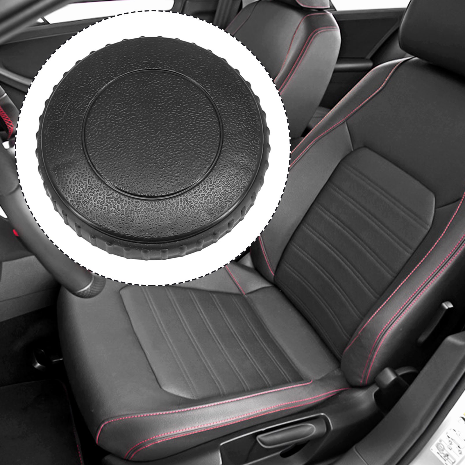 Für Golf MK6 2010 2013 Sitz Liegeknopf Abdeckkappe 33D881671 1J0881671 - Picture 15 of 24