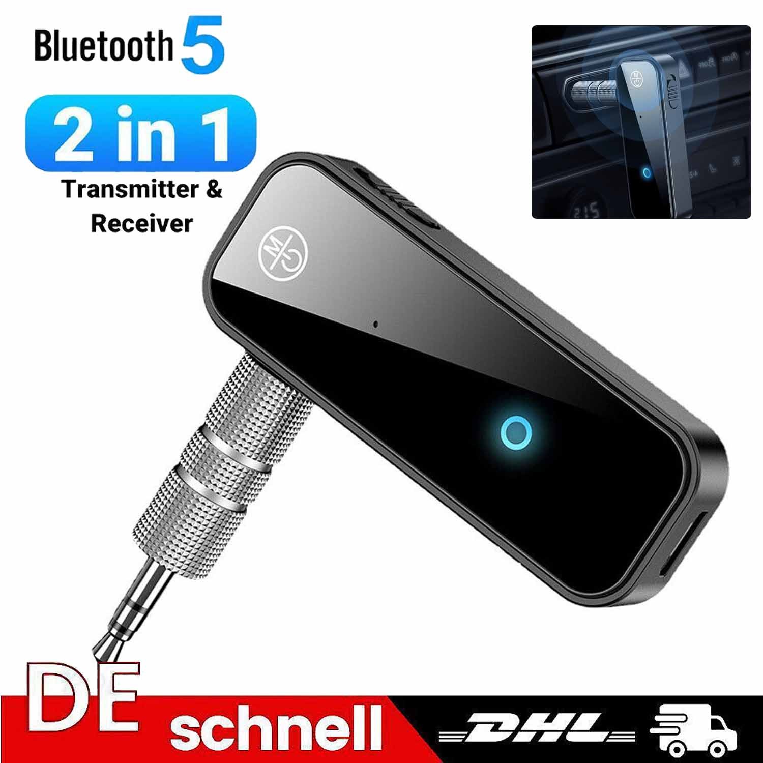 Interface Bluetooth 5,0 3,5mm AUX Stereo Empfänger... - Grandado