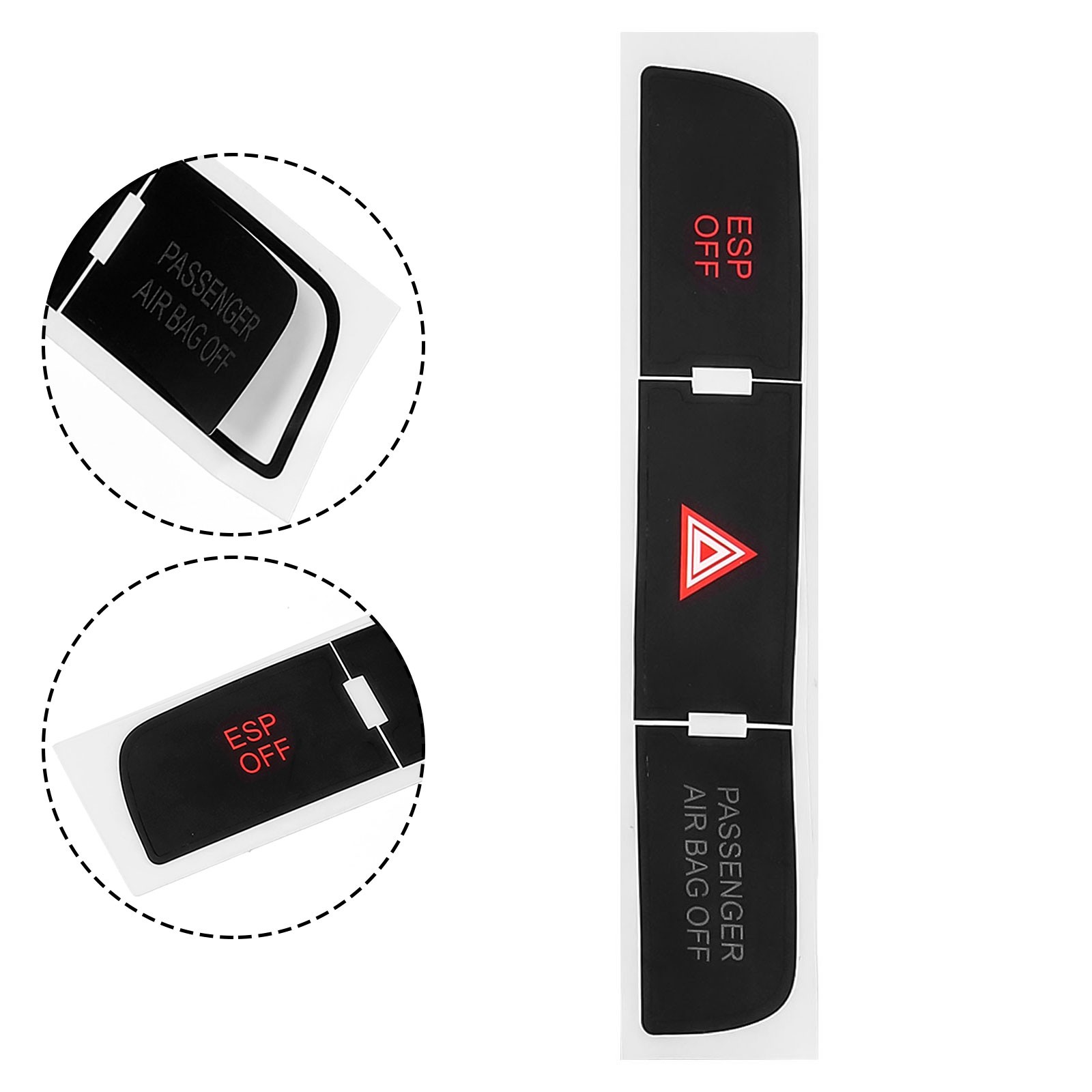 Premium Sticker Decals for Q7 0315 Button Repair Improved Performance - Picture 11 of 20