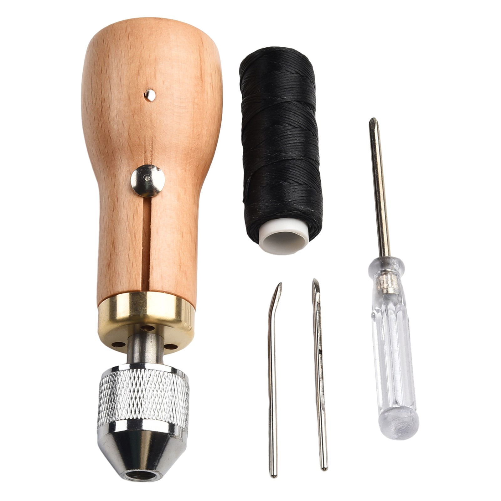 Handstitcher Lederhandwerksvorräte Ledernähwerkzeugset Komplett-Set Notiz - Picture 34 of 37