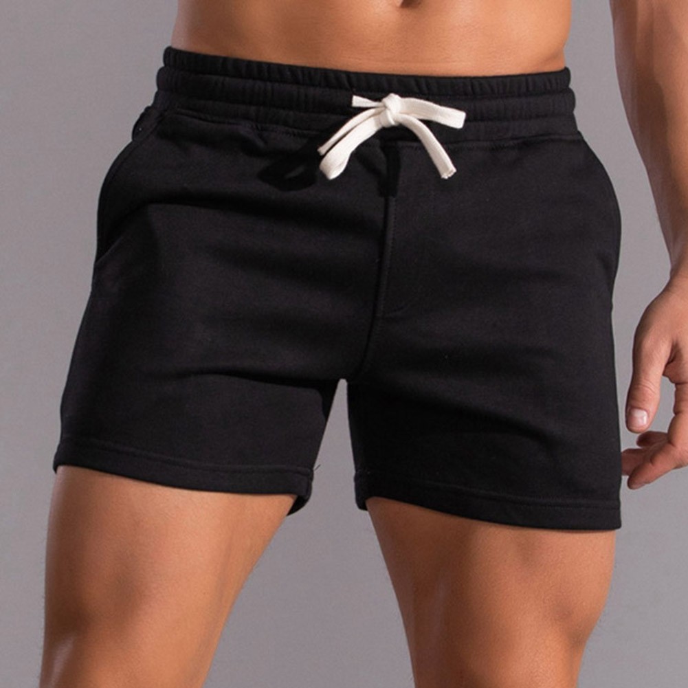 Comfortable Jogger Shorts for Men's Sports Gym Fitness Quick Drying Breathable - Picture 20 of 36