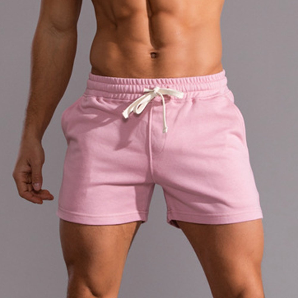 Comfortable Jogger Shorts for Men's Sports Gym Fitness Quick Drying Breathable - Picture 35 of 36