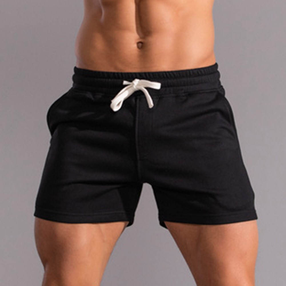 Comfortable Jogger Shorts for Men's Sports Gym Fitness Quick Drying Breathable - Picture 24 of 36