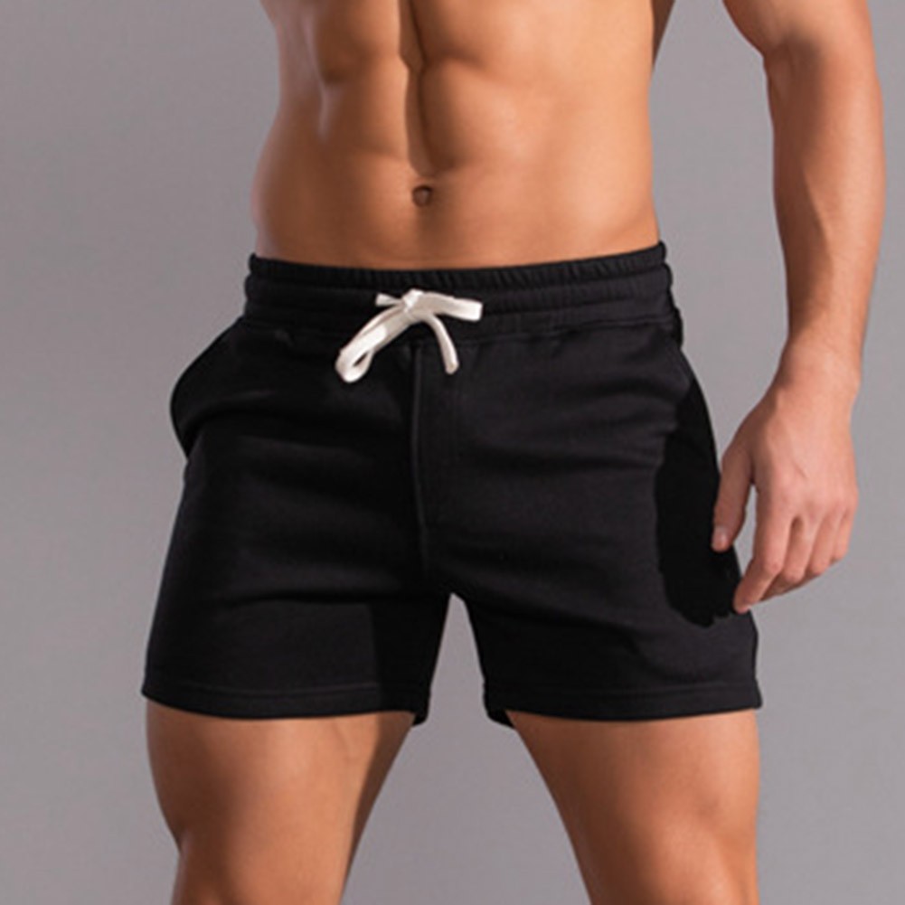 Comfortable Jogger Shorts for Men's Sports Gym Fitness Quick Drying Breathable - Picture 22 of 36