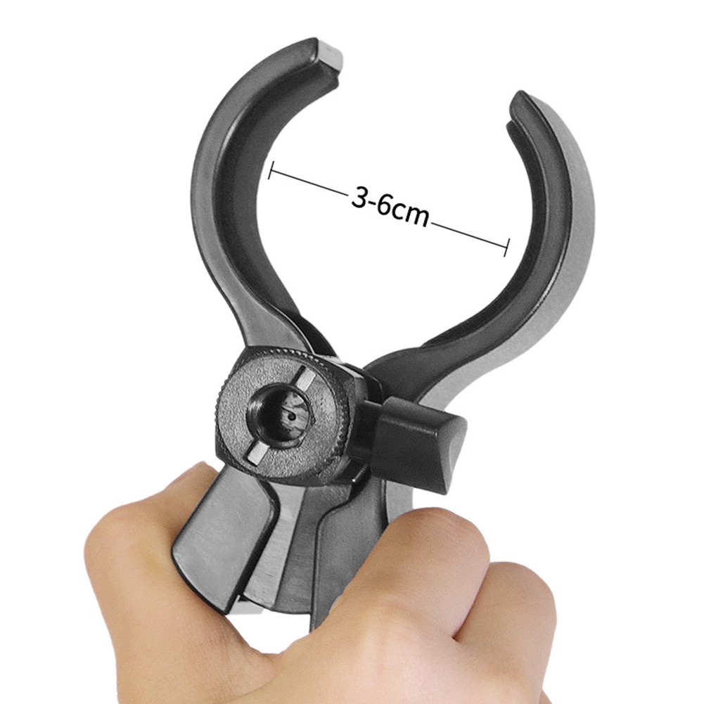 Soporte de abrazadera de micrófono adaptable para soporte de micrófono duradero con ángulo ajustable - Imagen 20 de 22