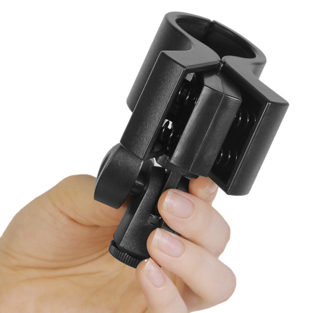 Soporte de abrazadera de micrófono adaptable para soporte de micrófono duradero con ángulo ajustable - Imagen 16 de 22