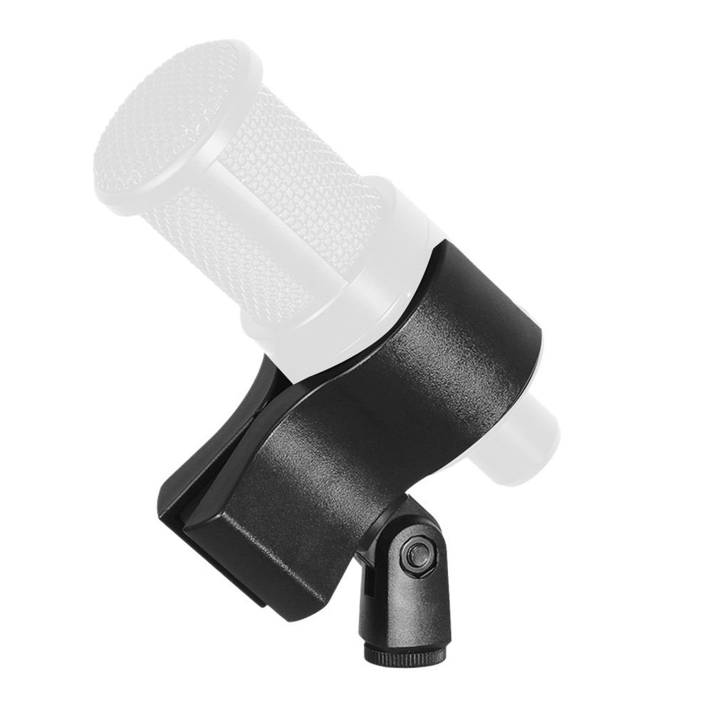 Soporte de abrazadera de micrófono adaptable para soporte de micrófono duradero con ángulo ajustable - Imagen 21 de 22