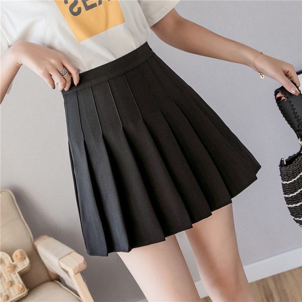 Trendy and Fashionable For Girls' High Waist Tennis Japanese School Skirt - Bild 16 von 29