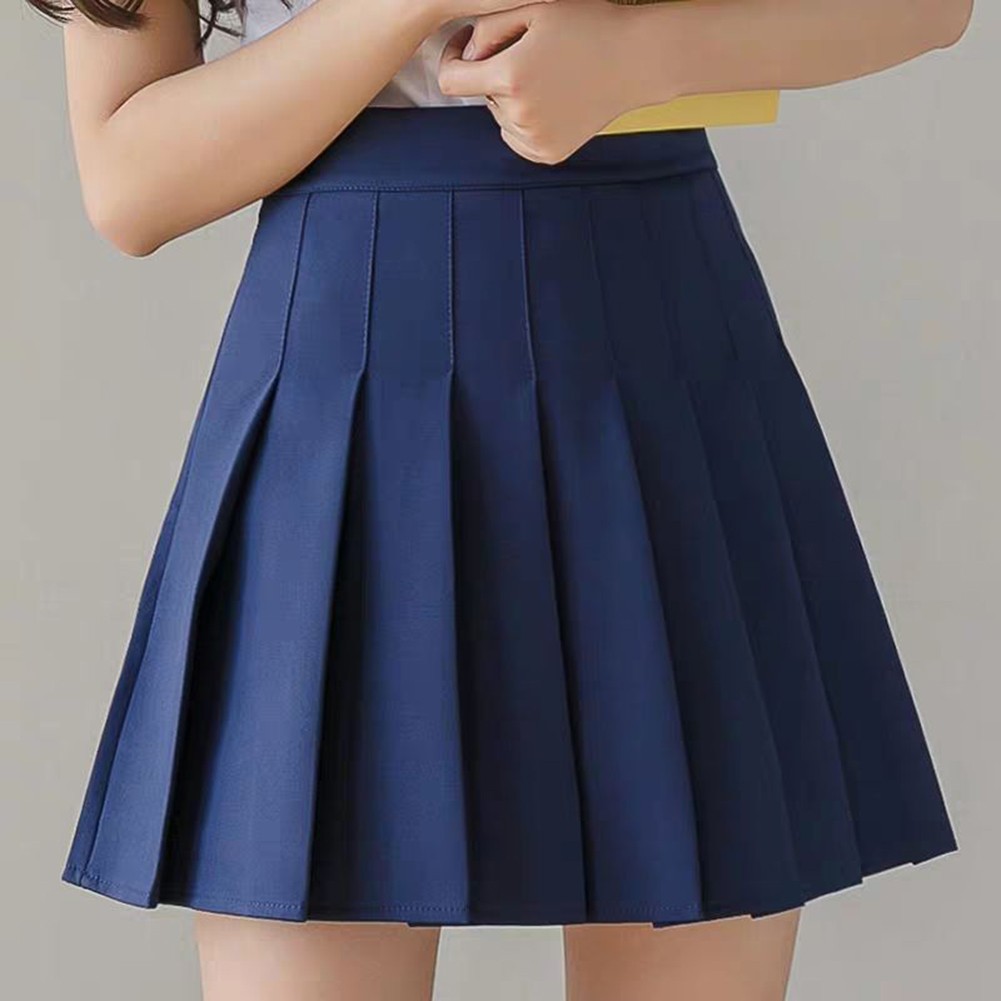 Trendy and Fashionable For Girls' High Waist Tennis Japanese School Skirt - Bild 22 von 29