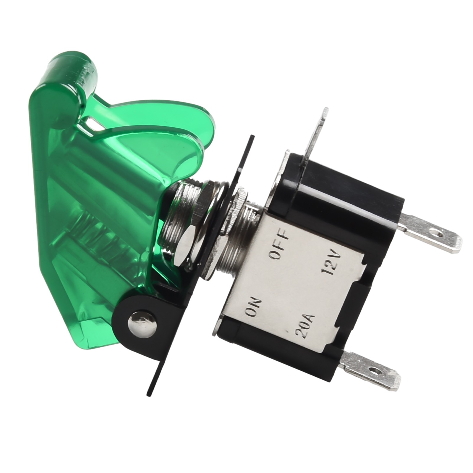 Toggle Switch ASW07D LED Lighted Cover 12V 20A for Vehicle Accessories - Picture 28 of 67