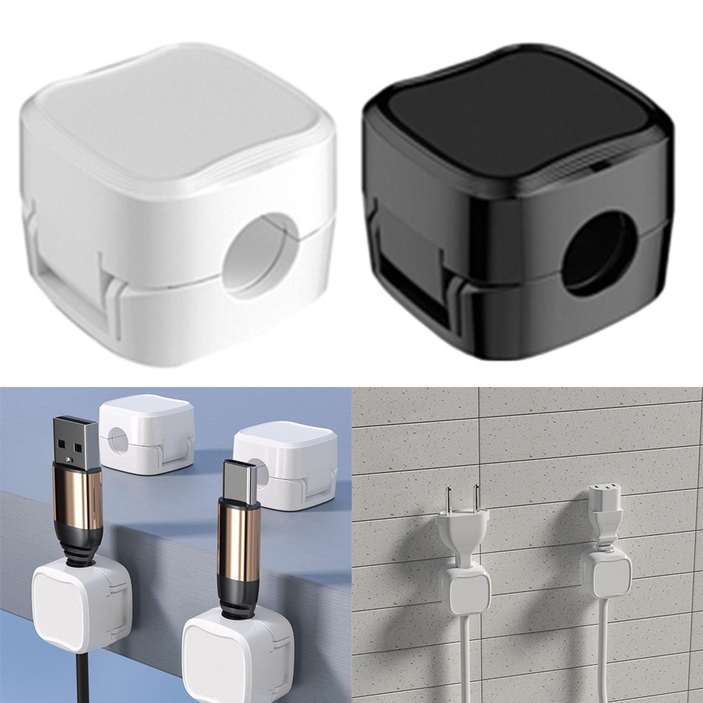 For Under Desk Cord Organizer Magnetic Cable Clips for Easy Wire Access - Photo 14/30
