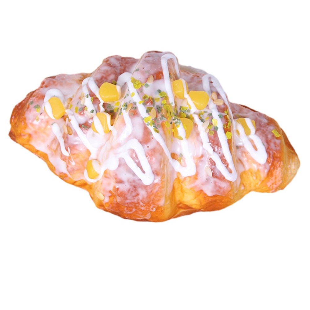 Modelos de pan croissants para decoración de panadería y puesto de mercado (90 caracteres)