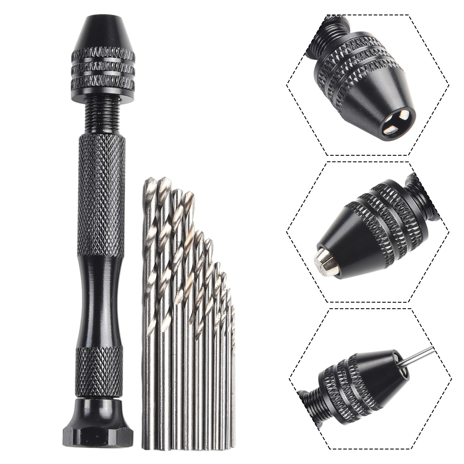 Multi Purpose Hand Drill for Wood Plastic and Rubber Convenient to Use