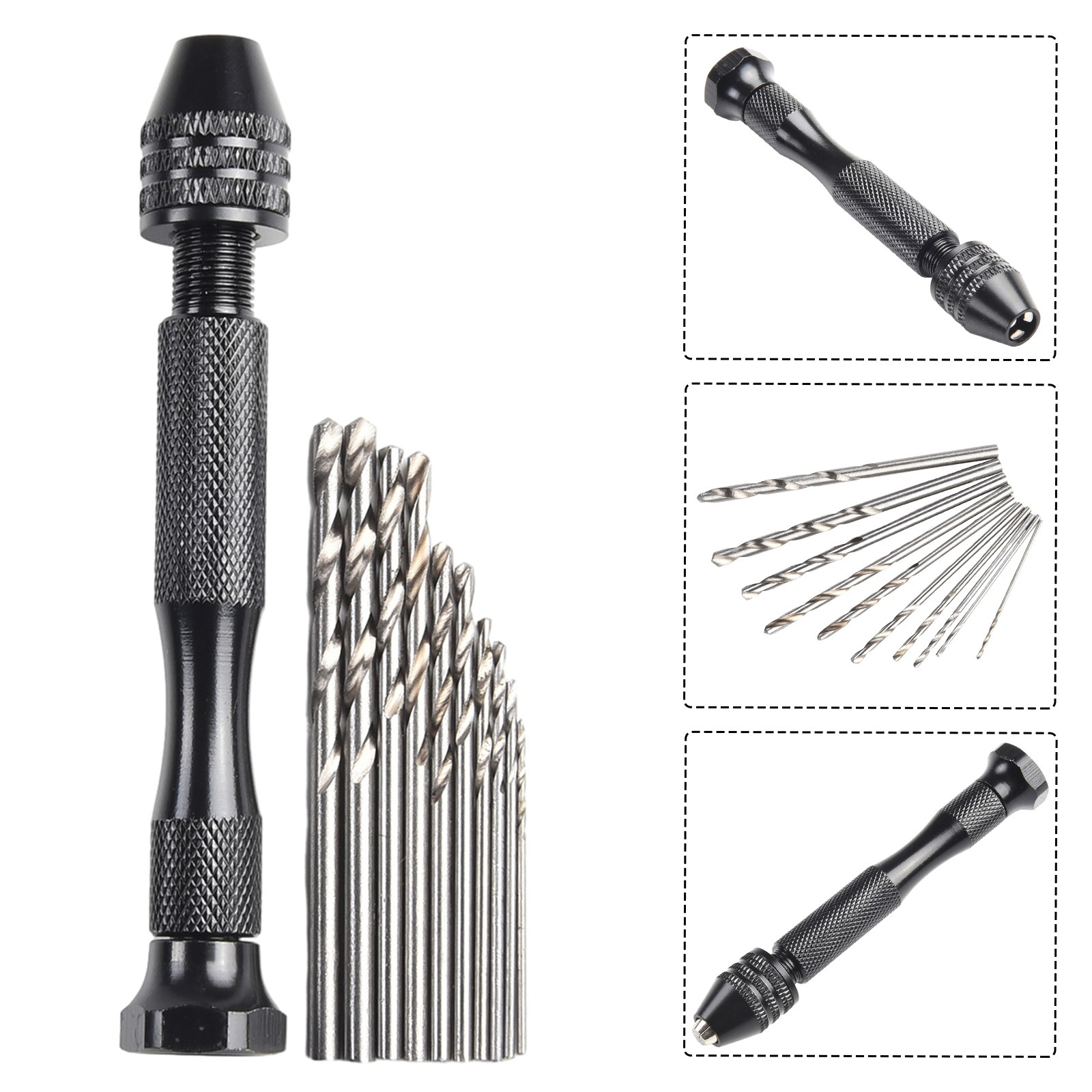 Small and Lightweight Hand Drill for Precision Drilling Tool (0 3 3 2mm) - Picture 39 of 48