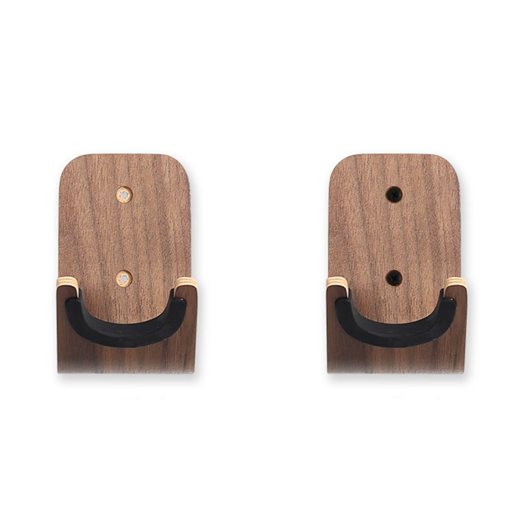 Acoustic Guitar Accessories Wooden Wall Mount Hook for Enhanced Instrument Care